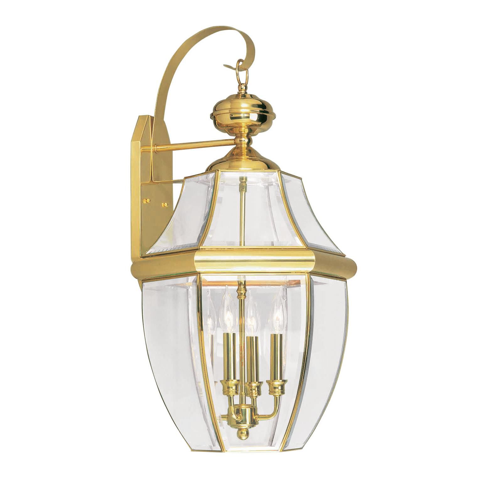 Monterey 29 Inch Tall 4 Light Outdoor Wall Light by Livex Lighting